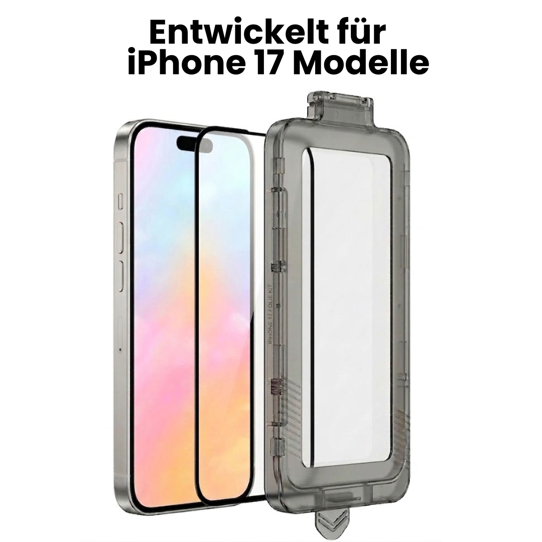 Displayschutzfolie iPhone 17 mit Applikator