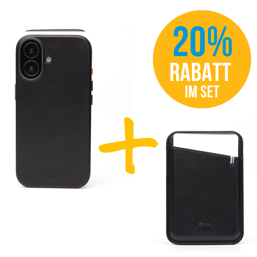 Set iPhone 17 Hülle mit MagSafe Wallet