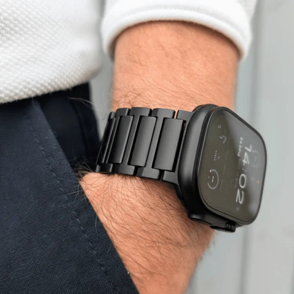 Set für Apple Watch Ultra | Titanband Magnet + Robustes Armband