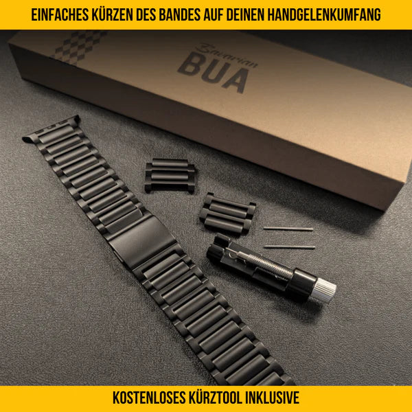 Set für Apple Watch Ultra | Titanband Magnet + Robustes Armband