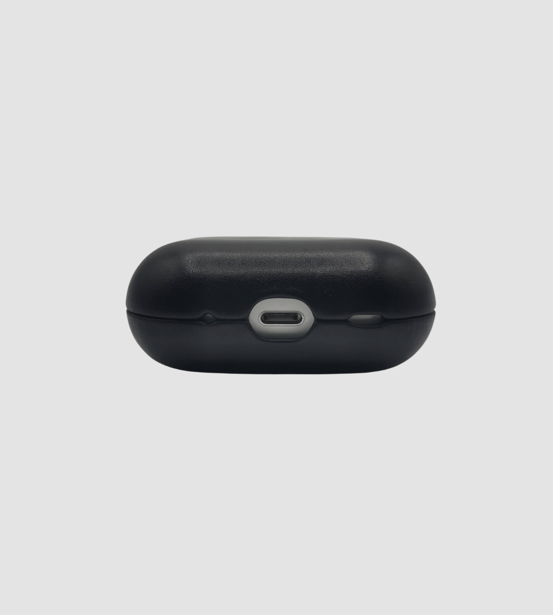Leder Hülle für AirPods mit MagSafe | Schwarz
