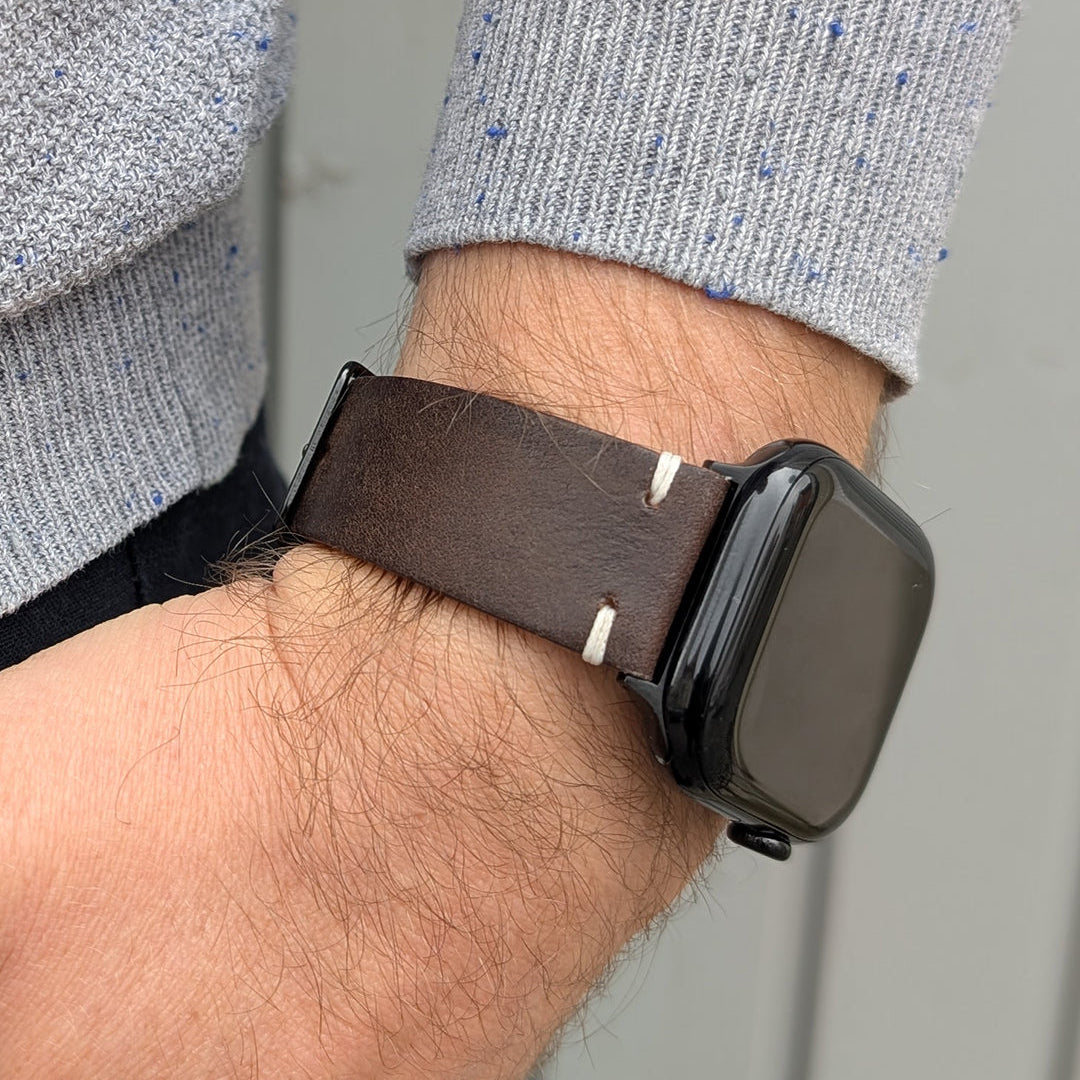 Armband für die Apple Watch aus Rindleder