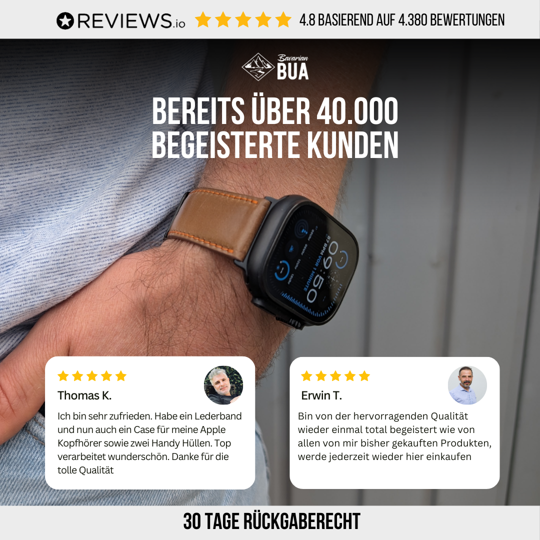 Shell Cordovan Band Apple Watch Ultra Bewertungen