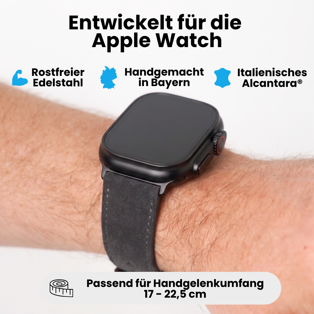 Alcantara Band für die Apple Watch Ultra