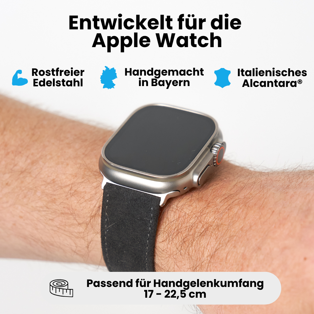 Alcantara Band für die Apple Watch Ultra