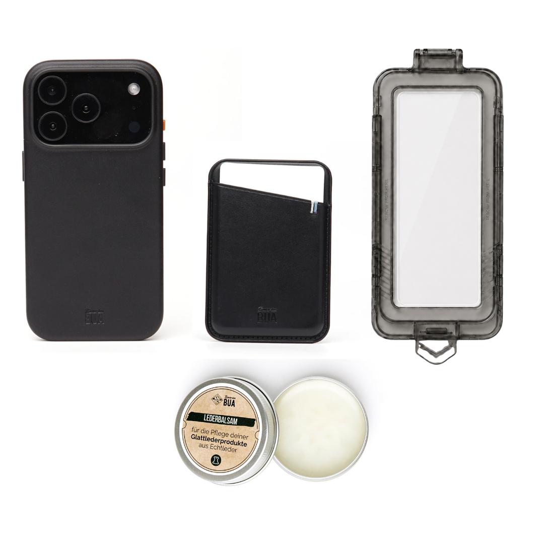 iPhone Leder Starter Pack