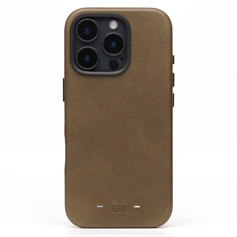 Leder Hülle für iPhone 14 mit MagSafe