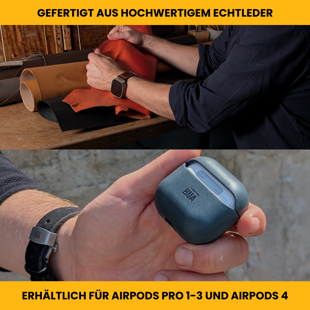 Leder Hülle für AirPods mit MagSafe