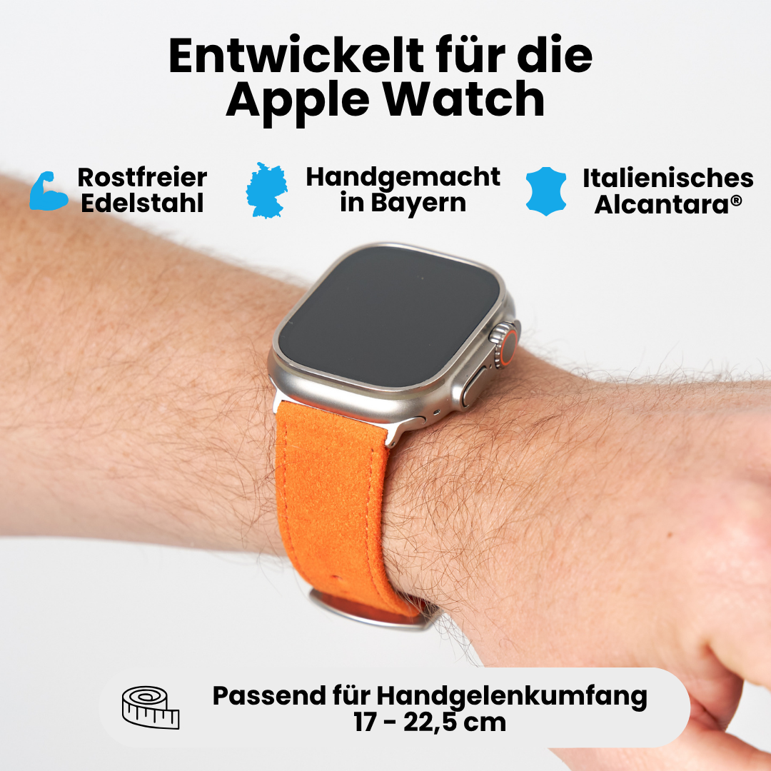 Alcantara Band für die Apple Watch Ultra