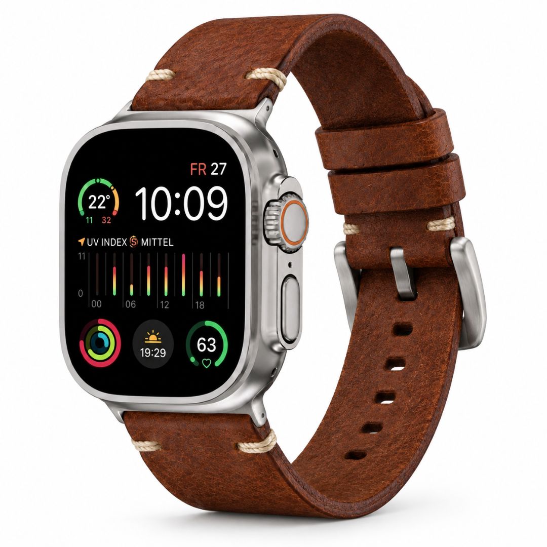 Rindleder Band für Apple Watch