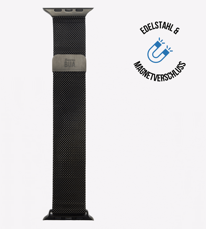 Apple Watch® Mesh Loop | Schwarz