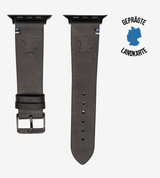 Apple Watch® Lederbandl | Schwarz Bayern
