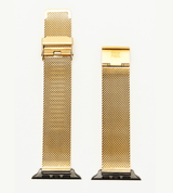 Apple Watch® Set Wildlederbandl | Gold + Hellgrau