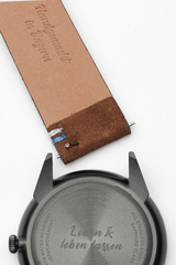 Samsung® Watch Wildlederbandl | Hellbraun