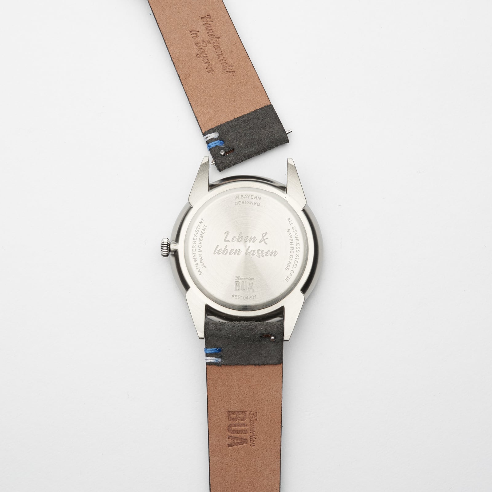 Wildlederbandl | Grau