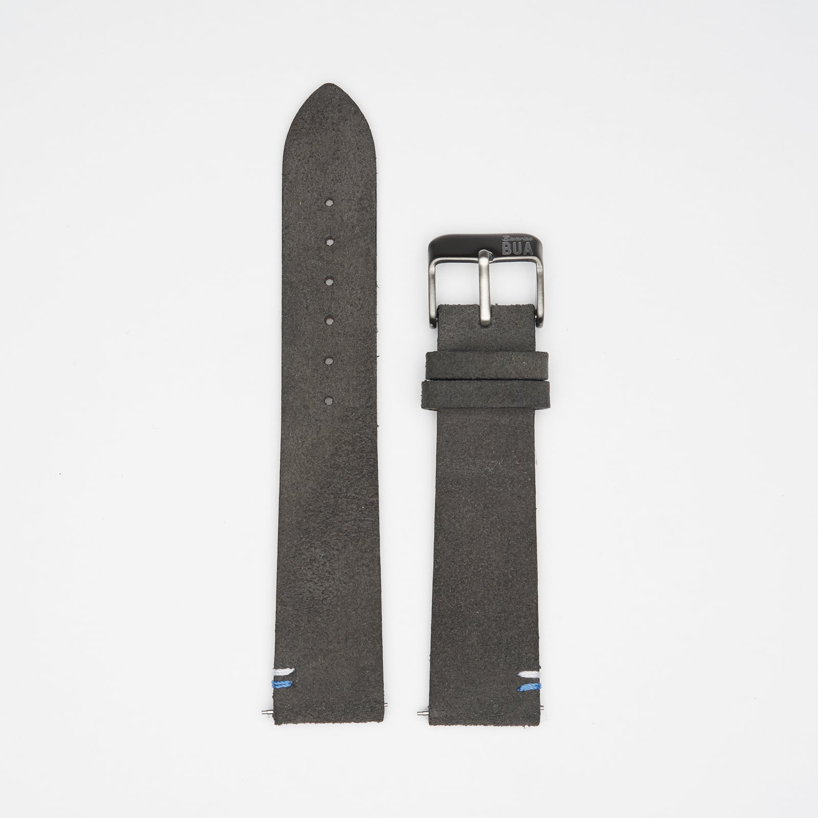 Wildlederbandl | Grau